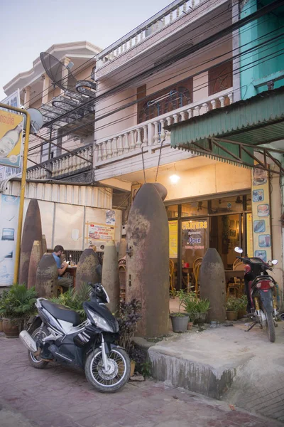 Eski bomba ile Restoran — Stok fotoğraf