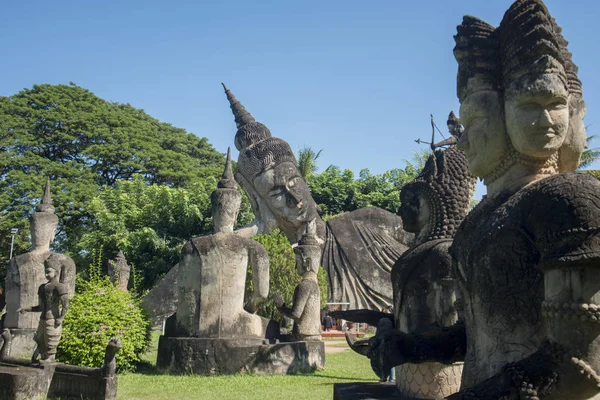 Den Xieng Khuan Buddha Park — Stockfoto