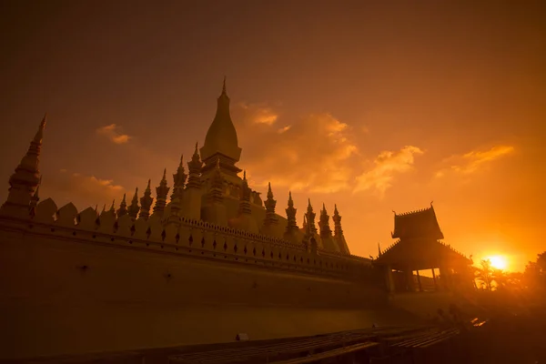 El Pha Que Luang, Ventiane —  Fotos de Stock