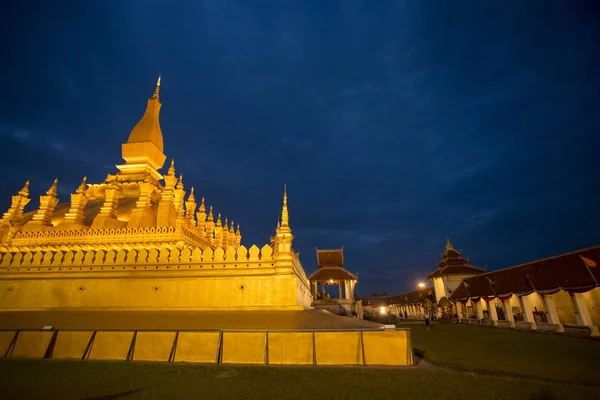 The Pha That Luang, Ventiane — Stock Photo, Image