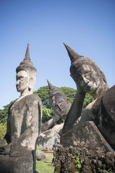 Le parc du Bouddha Xieng Khuan — Photo