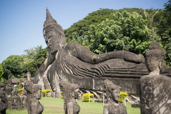 Den Xieng Khuan Buddha Park — Stockfoto