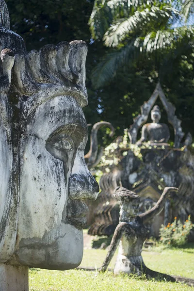 Den Xieng Khuan Buddha Park — Stockfoto