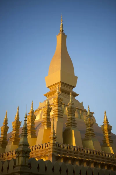 The Pha That Luang, Ventiane — Stock Photo, Image