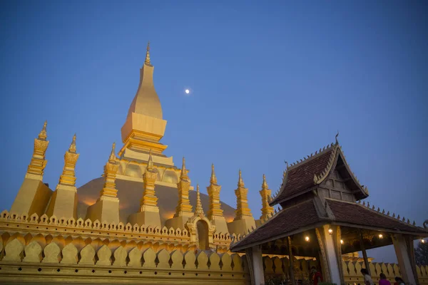Το Pha Αυτό Luang, Ventiane — Φωτογραφία Αρχείου
