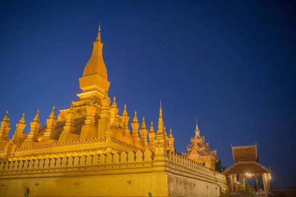 O Pha That Luang, Ventiane — Fotografia de Stock