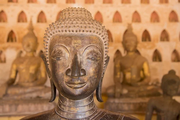 Wat Sisaket en la ciudad de Vientiane — Foto de Stock