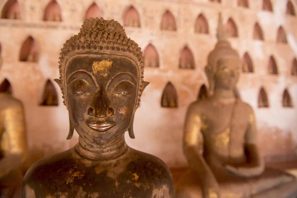 Wat Sisaket w mieście Vientiane — Zdjęcie stockowe