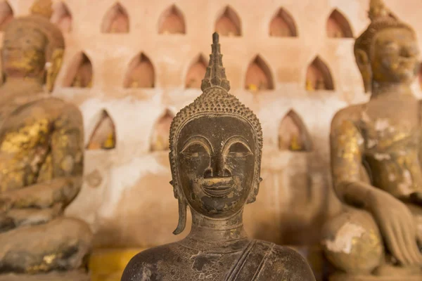 Wat Sisaket в городе Вьентьян — стоковое фото