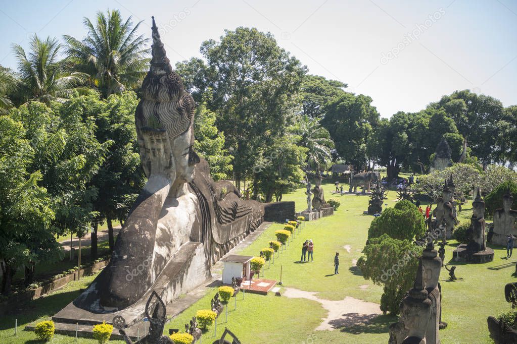 the Xieng Khuan Buddha Park 