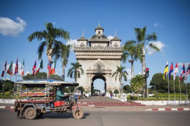 vientiane şehir patuxai kemer