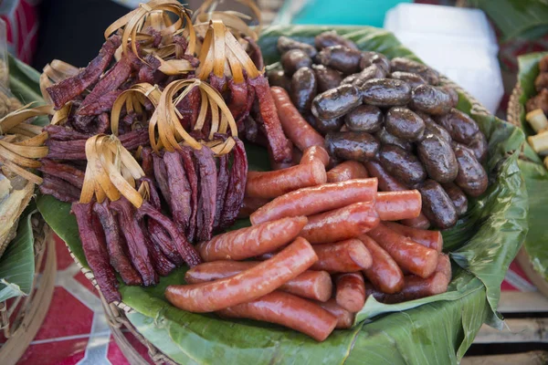 Comida tradicional lao — Foto de Stock