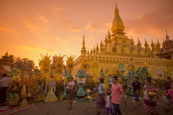 Pha That Luang Festival — Stock Photo, Image