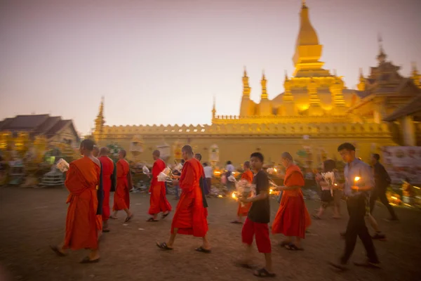 Pha det Luang Festival — Stockfoto