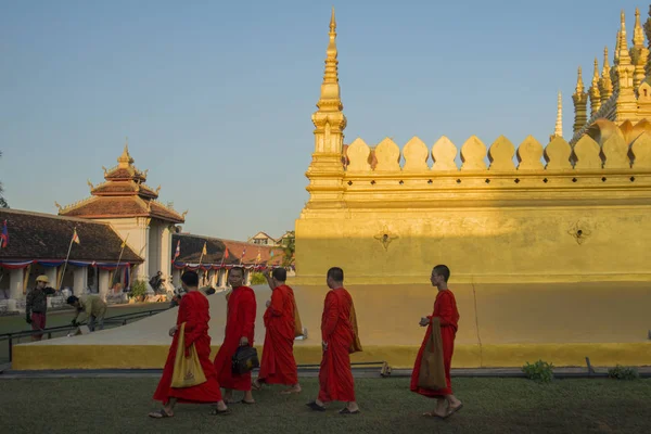 Pha att Luang, Laos — Stockfoto