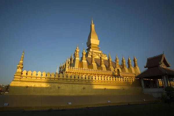 O Pha That Luang, Ventiane — Fotografia de Stock