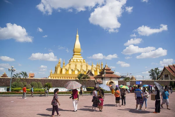 Il Pha That Luang, Laos — Foto Stock