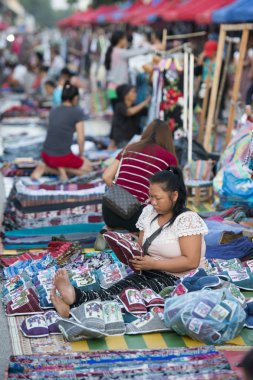 Luang Prabang şehir nightmarket