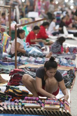 Luang Prabang şehir nightmarket
