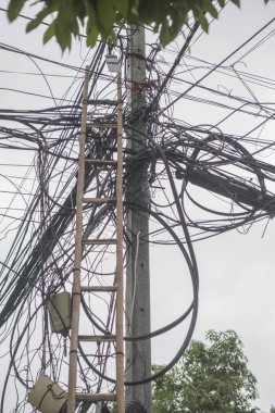 güç hatları Luang Prabang şehir