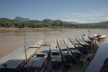 Laos Luang Prabang Mekong Nehri
