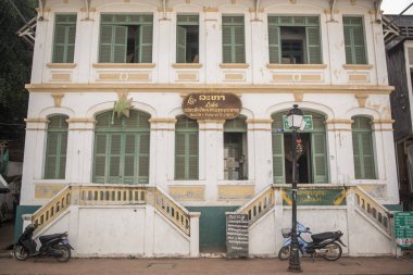eski ev Luang Prabang şehir