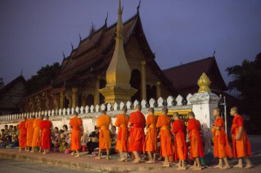 Rahipler Luang Prabang şehir