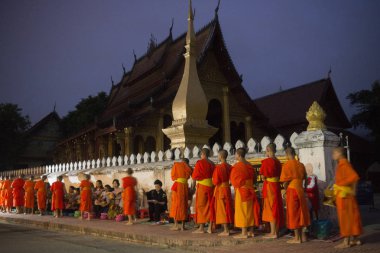 Rahipler Luang Prabang şehir