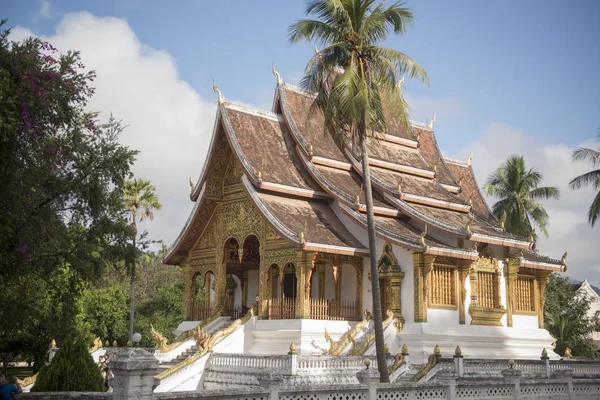 O wat Ho Pha Bang do palácio real — Fotografia de Stock