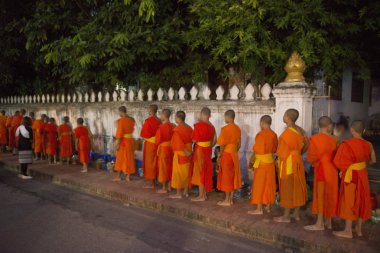 Rahipler Luang Prabang şehir