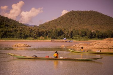 Laos Luang Prabang Mekong Nehri