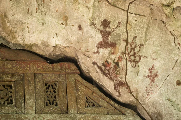 Buddha Cave Pak Ou jeskyně — Stock fotografie