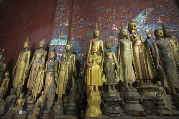 Wat xieng stringi w mieście Luang Prabang — Zdjęcie stockowe