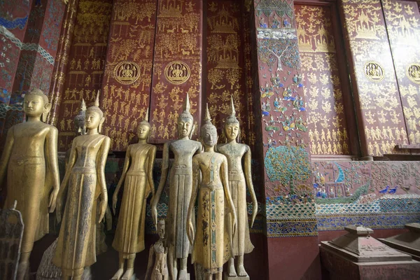 Wat xieng stringi w mieście Luang Prabang — Zdjęcie stockowe