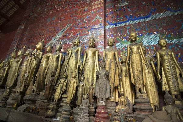 Wat xieng stringi w mieście Luang Prabang — Zdjęcie stockowe