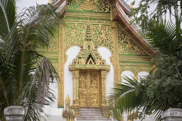 Ват Чум Кхонг в городе Луанг Прабанг — стоковое фото