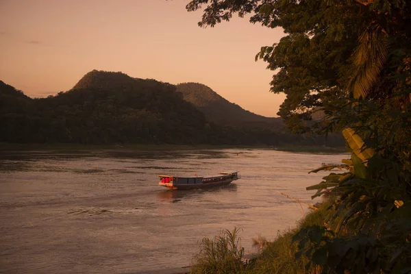 Rio Mekong, Laos — Fotografia de Stock