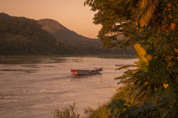Rio Mekong, Laos — Fotografia de Stock