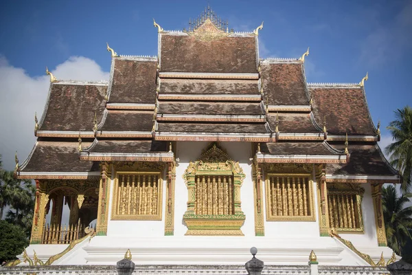 El wat Ho Pha Bang del palacio real — Foto de Stock