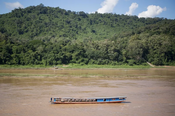 Rzeki Mekong, laos — Zdjęcie stockowe