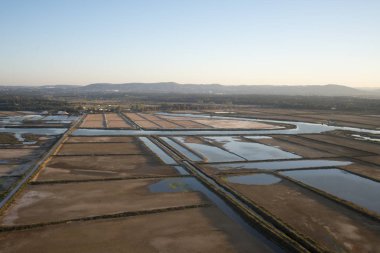 salinas city Faro yakınındaki, yatay
