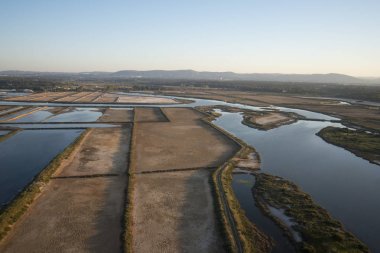 salinas city Faro yakınındaki, yatay