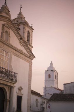 Lagos şehir eski şehirde sokakta 