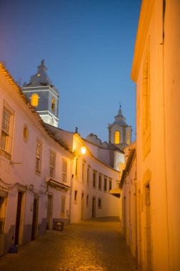 Lagos şehir eski şehirde sokakta 