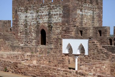 Eski Town of Silves Portekiz Castelo 