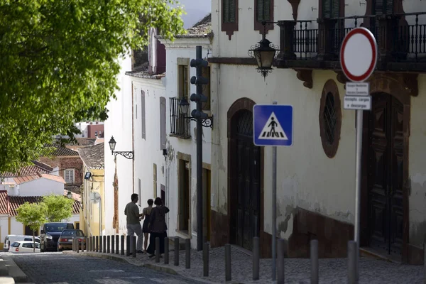 Eski Town of Silves Portekiz sarayda
