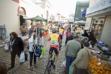 Eski kasaba Loule Portekiz markethall