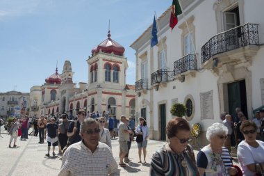 Eski kasaba Loule Portekiz markethall