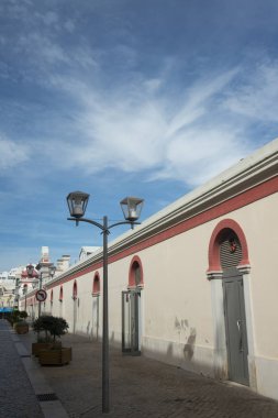 Eski kasaba Loule Portekiz markethall