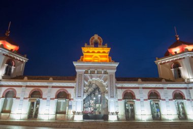 Eski kasaba Loule Portekiz markethall